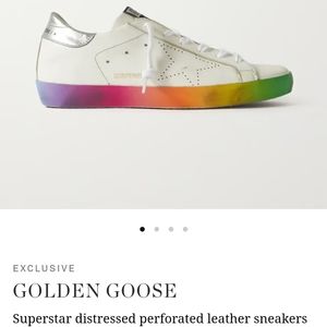 Golden Goose Rainbow Sole Superstar 37